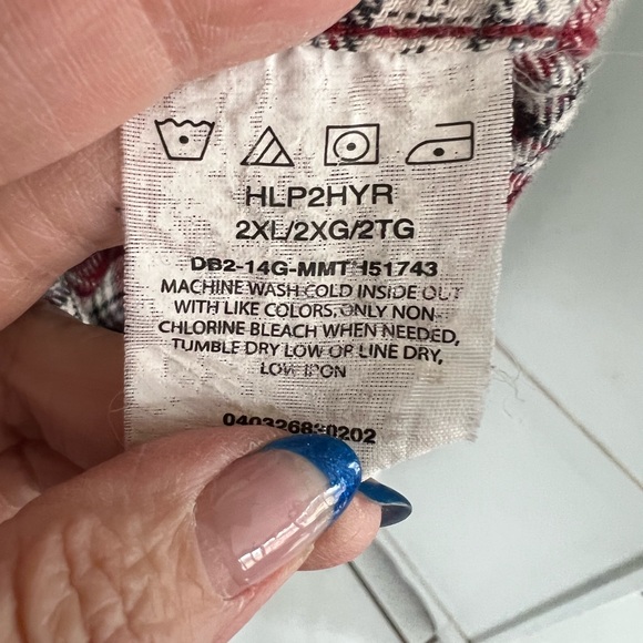 Men’s 2XL Wrangler Plaid Shirt - Picture 7 of 7